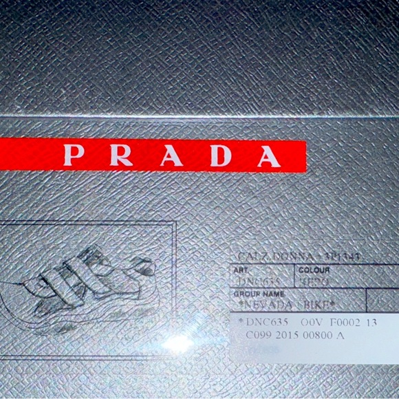 Prada black leather sneakers, size 40 - Picture 4 of 4